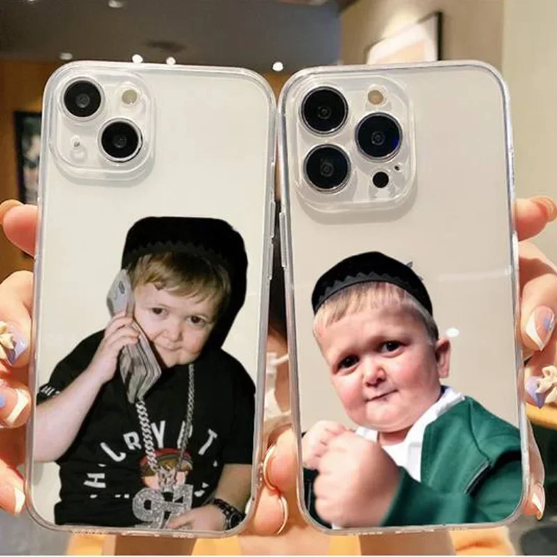 Comical Hasbulla Transparent Phone Case - Soft Protective Cover