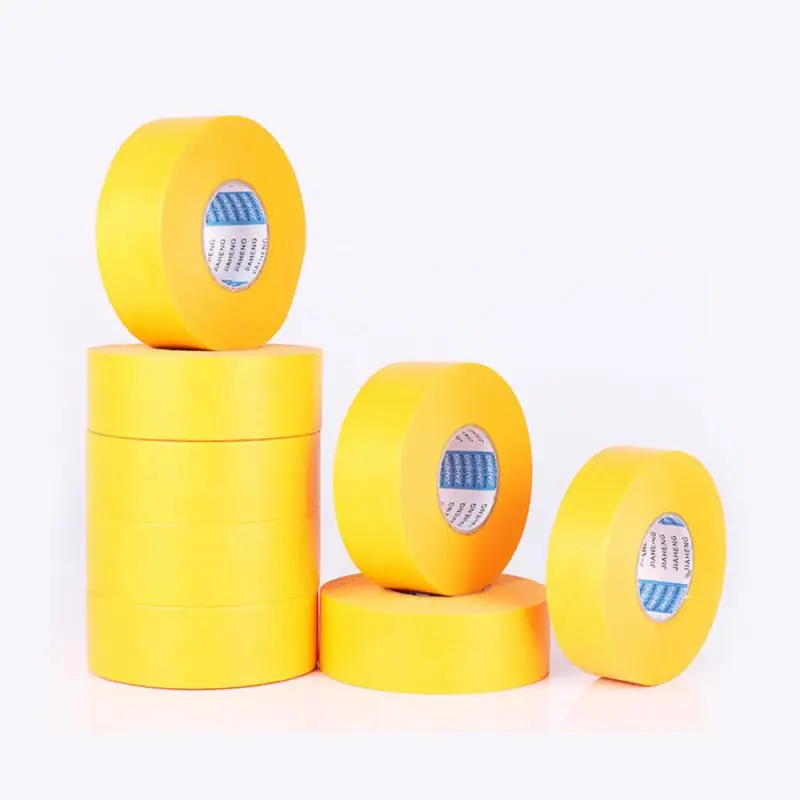 Spray Paint For Decoration Pater Yellow Masking Automotive Refinish Masking Cars Auto Body Paint 50M KKTNSG