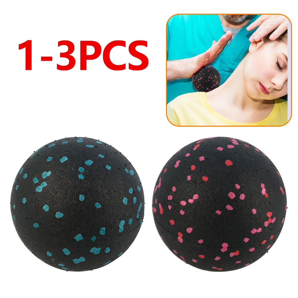 1-3pcs Fitness Ball High Density EPP Peanut Massage Ball Lightweight Back/Neck/Foot Mobility Deep Tissue Myofascial Release