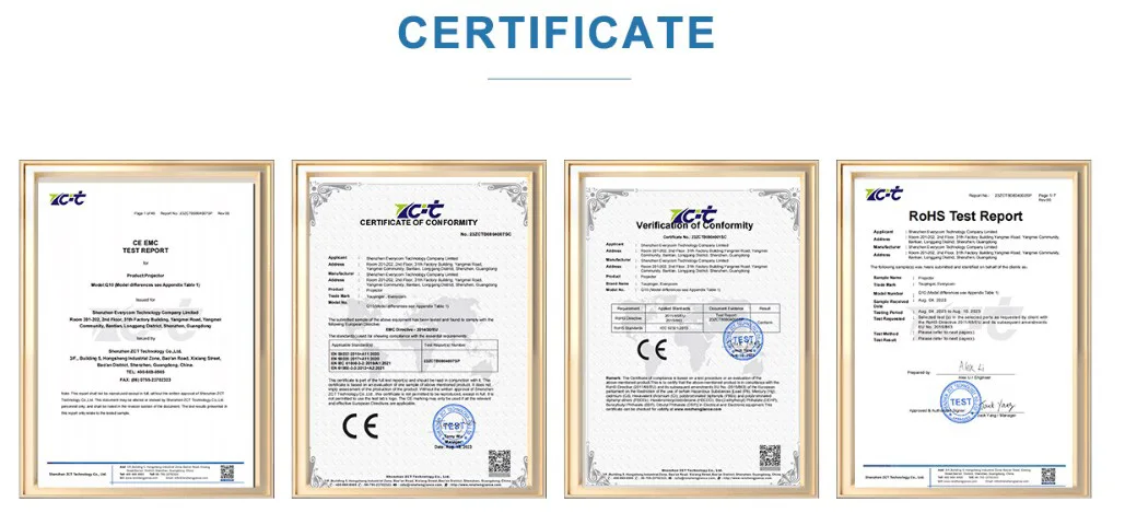 Stunning Android 12.0 Smart Projector With 1080P Clarity