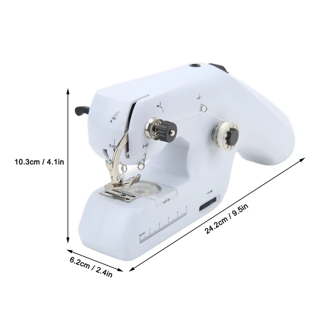 Portable Sewing Machine Handheld Sewing Device Sewing Machine Cordless  Sewing Machine Kit Beginners Home Travel User - AliExpress