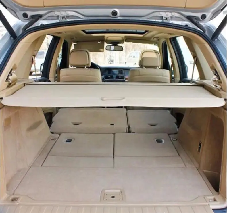 BMW X5 E70 F15 X5M F85 2007-2013 2014-2018 프라이버시 스크린 보안 쉴드 쉐이드 신축성 커튼 리어 트렁크 카고 커버