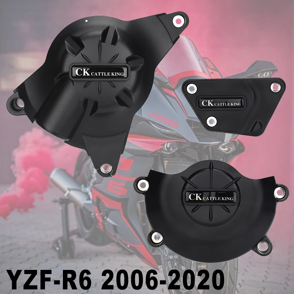 

Защитная крышка двигателя мотоцикла для YAMAHA R6 YZFR6 2006-2010 2011 2012 2013 2014 2015 2016 2017 2018 2019 2020