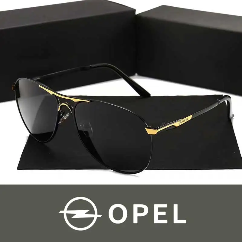Men's Polarized Sunglasses Men Women Driving Pilot Vintage Sun Glasses Opel Astra H G J Insignia Mokka Zafira Corsa