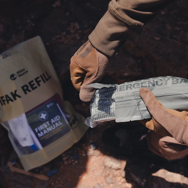 RHINO RESCUE IFAK Trauma Kit Pouch | Customizable System for Tactical,Outdoor & EMS | Durable, Compact First Aid Organization 4