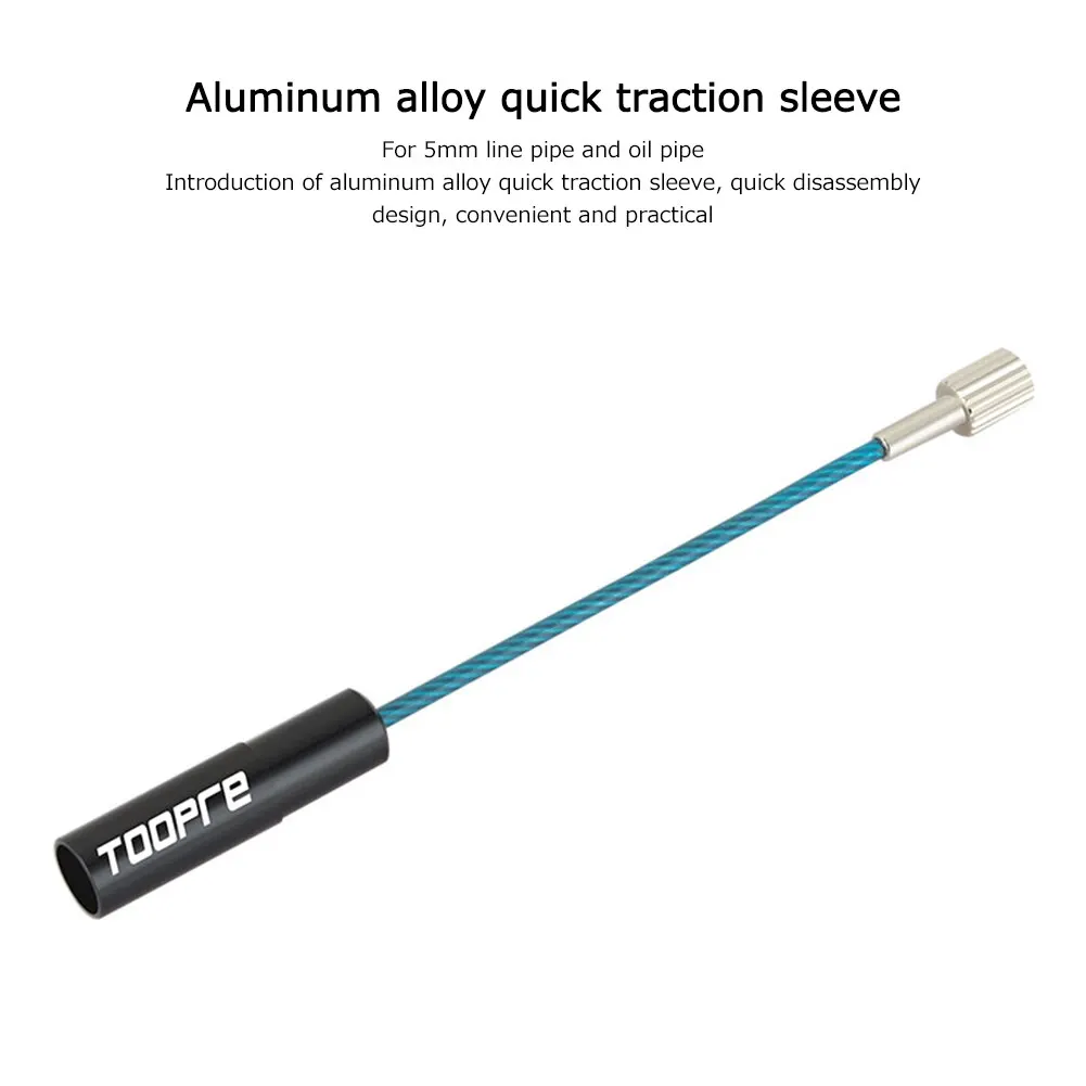 Toopre Bike interne Kabel führung Werkzeuge Set Mountain Road Fahrrad rahmen Hydraulik drahts chieber Schnell verschluss Fahrrad Reparatur satz – Detail 6