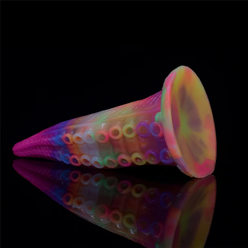 Luminous Tentacle Dildo Silicone Octopus Monster Anal Plug Dragon Dildo With Strong Suction Cup Adult Sex Toy Glow In The Dark Wholesale Sd217c49e8879453fa661c2f5a6d1488ce