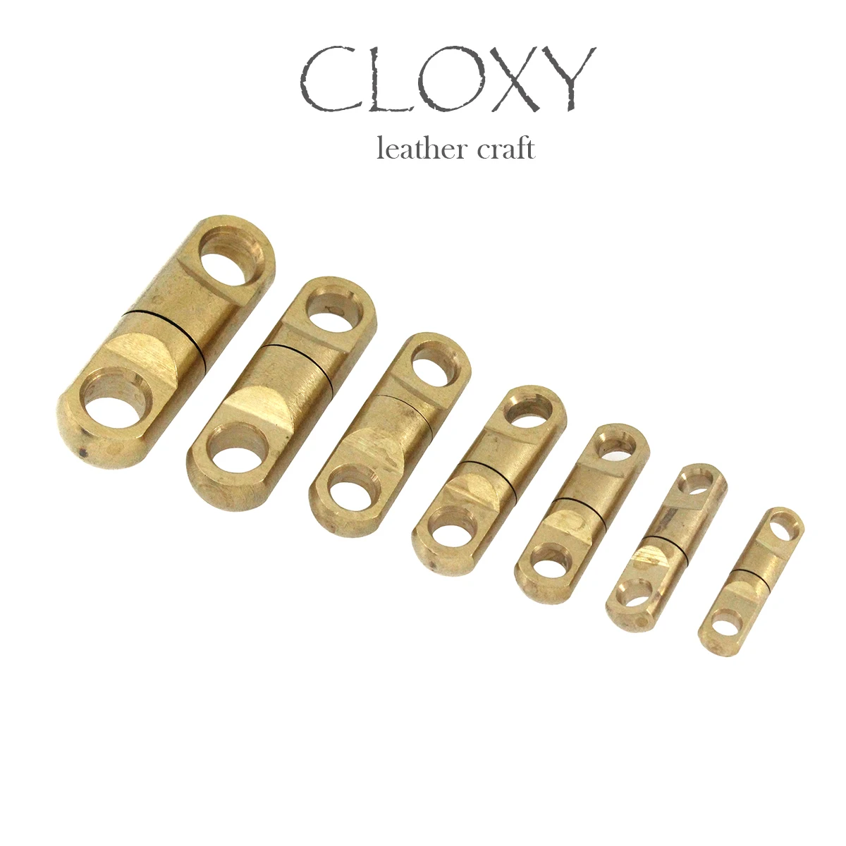 

Вращающийся коннектор для ключей, из латуни, 2 шт.