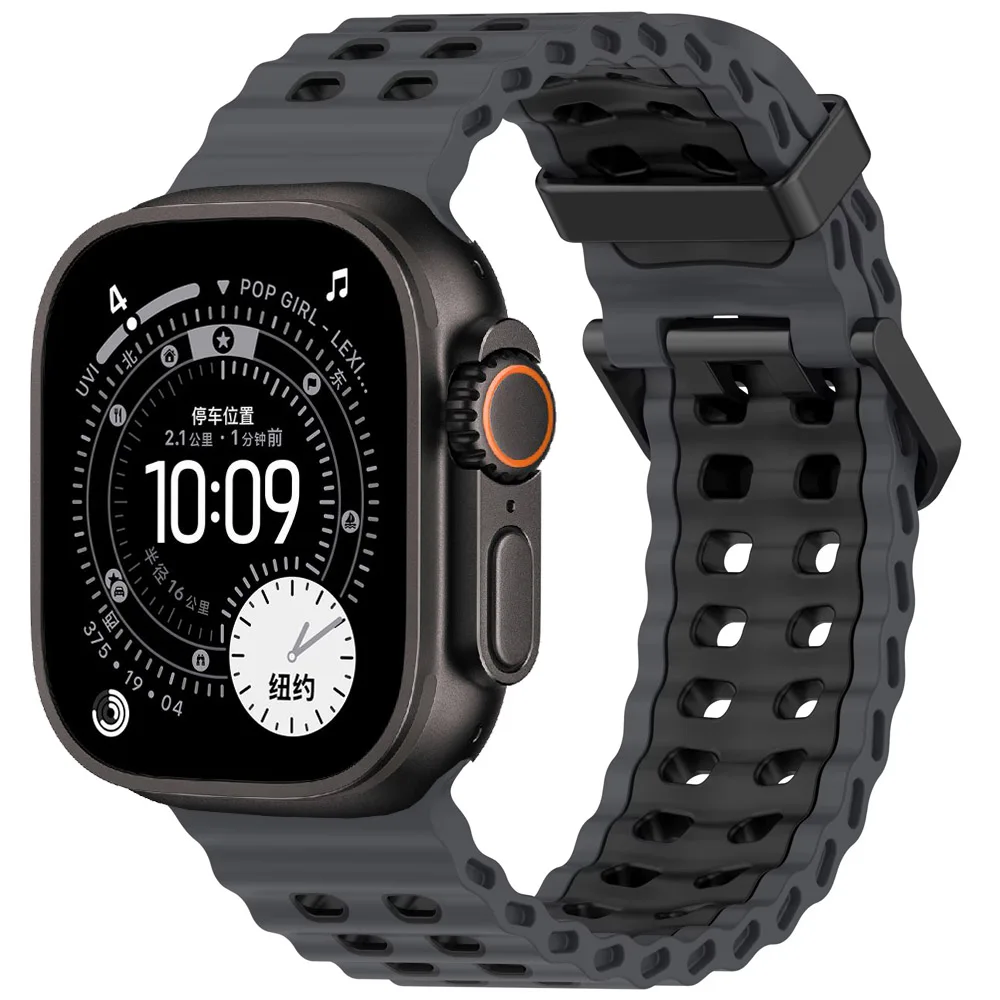 Breathable Sports Silicone Strap