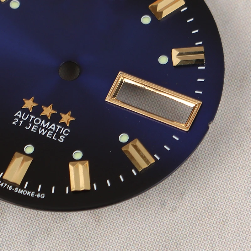 Vintage Zifferblatt DIY Teile Dual Kalender Literal Herrenuhr Zubehör für 46941/46943 Uhrwerk – Detail 7