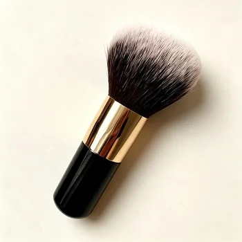 1 Pennello Grande per il Viso con Setole Morbide, Strumento Cosmetico per l'Applicazione di Fondotinta, Cipria e Blush