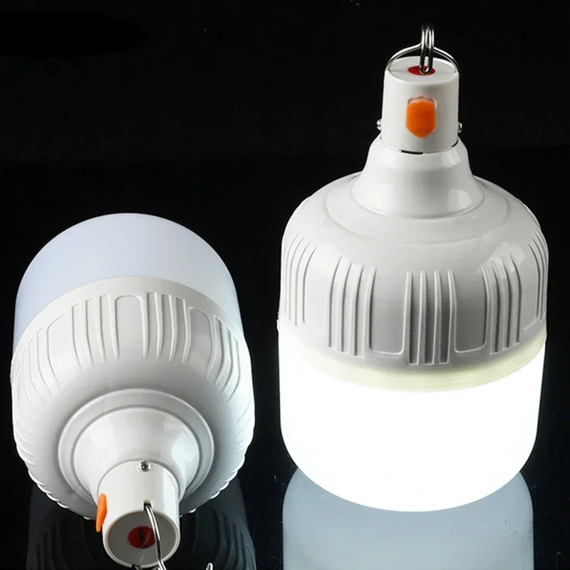 Camping Light USB Rechargeable Camping Lights Led Light Lantern Portable Emergency Bulb Lamp High Power Tents Lamp Flashlight Equipment Bulb