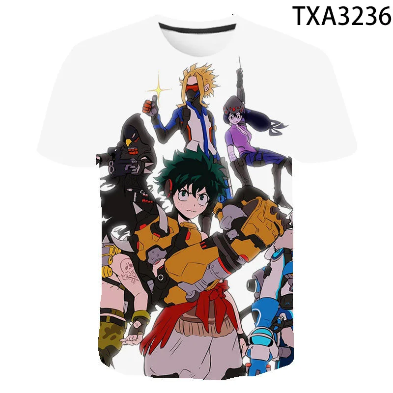 

3D T Shirts My Hero Academia Boku No Hero Academia Casual Men Women Children Fashion Boy girl Kids Printed T-shirt Tops Tee