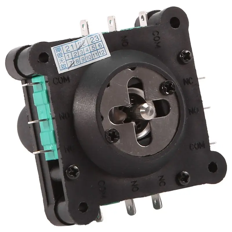 그녀를 위한 선물 5X 조이스틱 스위치 AC 240V 5A 4NO 4NC 순간 작동 2.5Mm 고정 스레드 조이스틱 스위치