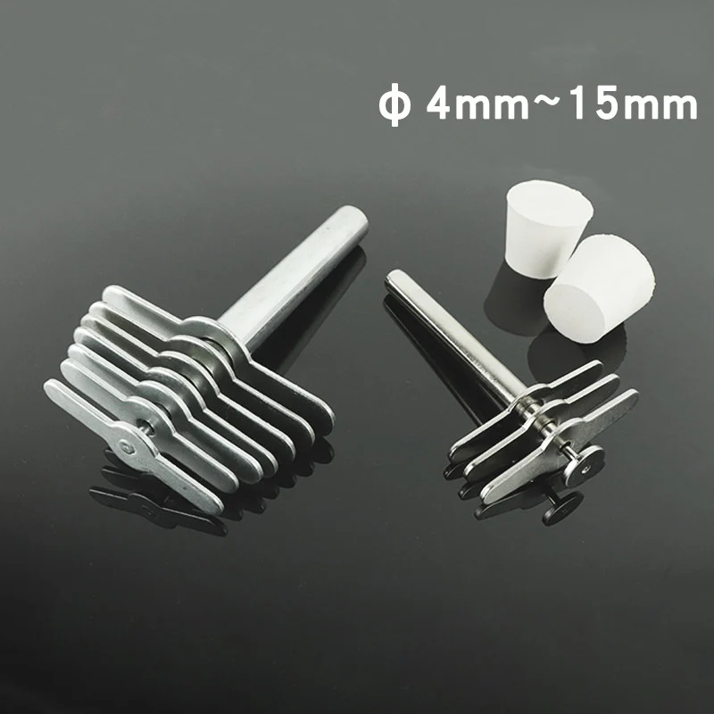 71setcarbonsteelmanuallaboratorypunchrubberstopperperforator