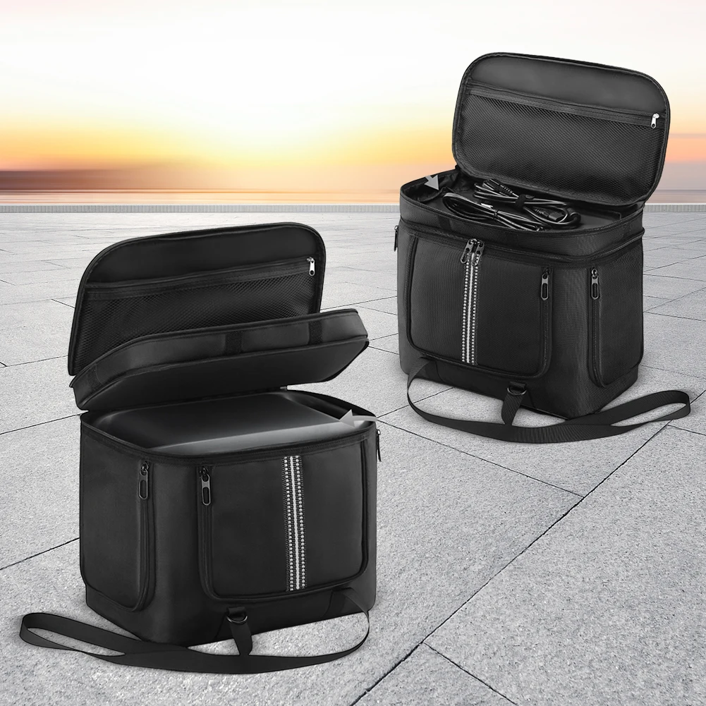 for Anker SOLIX C1000 Heavy-Duty Travel Bag Carrying Case Power Station Bag Waterproof Case for Anker C300/C300 DC/Anker 521