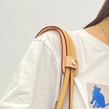 

8 Colors Bag Strap Decompression Shoulder Pads NEVERFULL Handle Fixing Clip Bag Wide Genuine Leather Strap Shoulder Rest