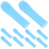 Ear Spoon Sleeves Ear Wax Removal Tips Silicone Ear Wax Picker Cover Ear Scoops Ear Spoon Protector Ear Cleaning Tools Blue 1