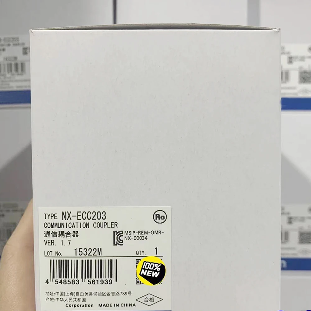 NEW NX-ECC203 Communication Coupler EtherCAT Connector Unit 4 NEW NX-ECC203 Communication Coupler EtherCAT Connector Unit - Image 2