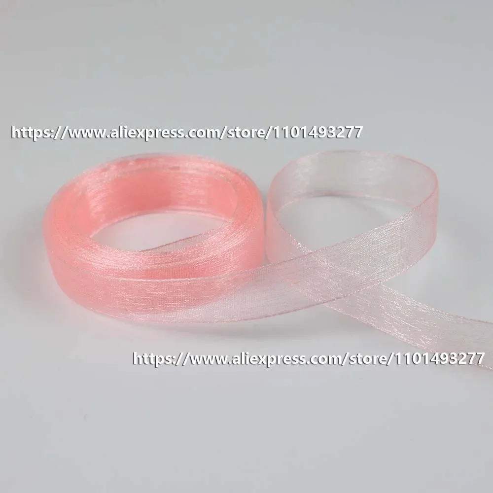 5 Yards Organza Ribbon for Gift Wrapping and Crafting
