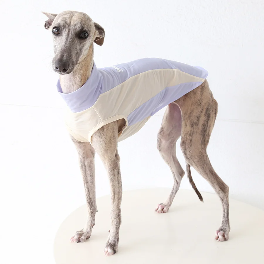 펫스타일 강아지 조끼, 가벼운 산소통기성 속건 자외선 차단 강아지 옷, 이탈리..