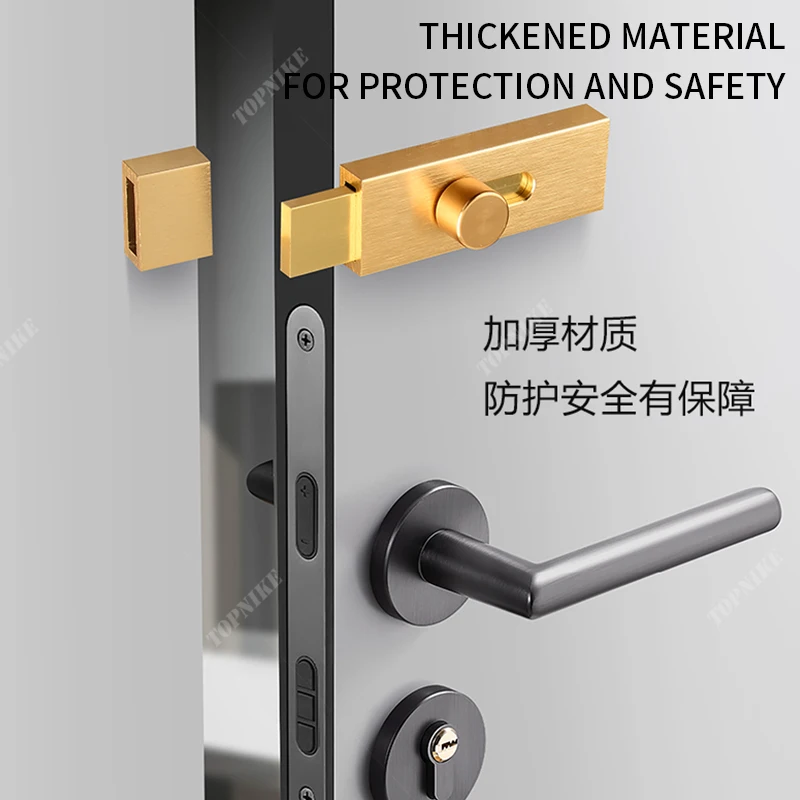 Door Bolt Catch Lock Door Lock Buckle Garden Gate Shed Toilet Barn Sliding Bolt Hardware For Locking Window door latch door lock cylinder