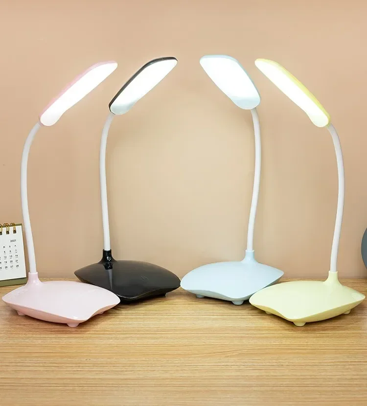 

Led Desk Lamp Foldable Dimmable Touch Table Lamp Dc5V Usb Powered Table Light 6000K Night Light Touch Dimming Portable Lamp