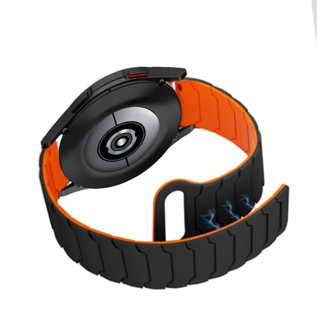 Silicone Magnetic Band for Smartwatch - 20mm/22mm Sport Strap Bracelet