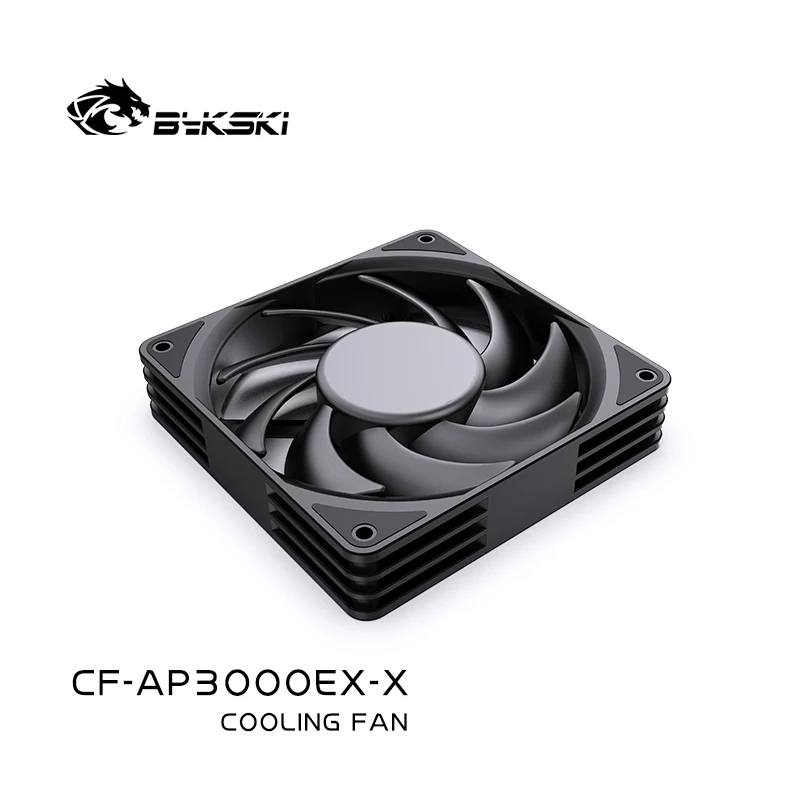 Water Cooling Performance Fan Grande Air Volume 101cfm 3000rpm Dedicado para Server Cooling Rbw Light Bykski-cf-ap3000ex-x - Imagem 6
