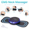 For Vip Electric Pulse Neck Massager EMS Cervical Massage Patch Lcd Display Neck Back Muscle Stimulator Tens Relief Pain 1