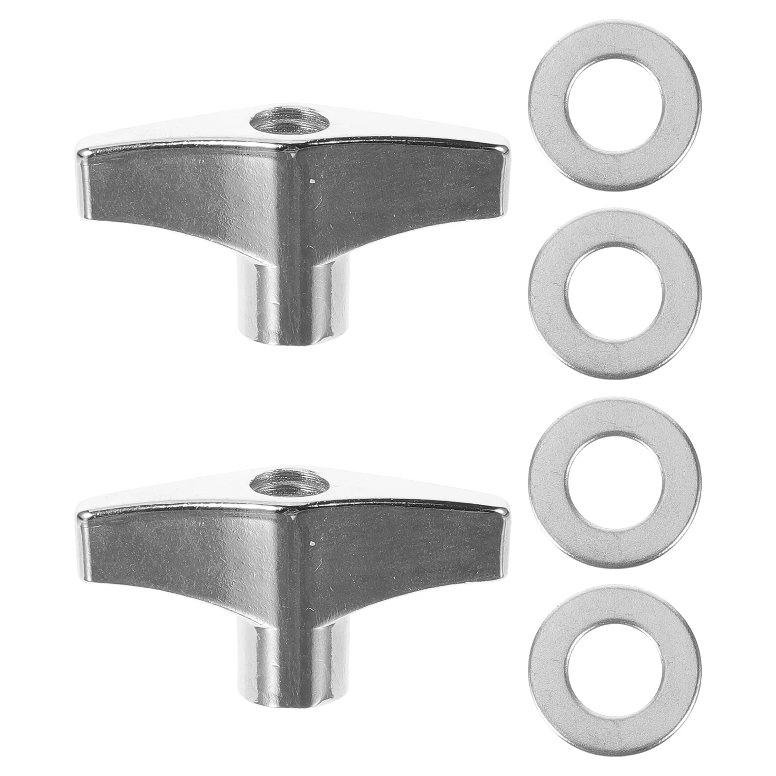 Hand Tighten Fastener Cymbal Fixing Screw Cap Wiper Mounting Nut Snare Drum Stand Knob Jazz Set Accessories Gasket Replacement