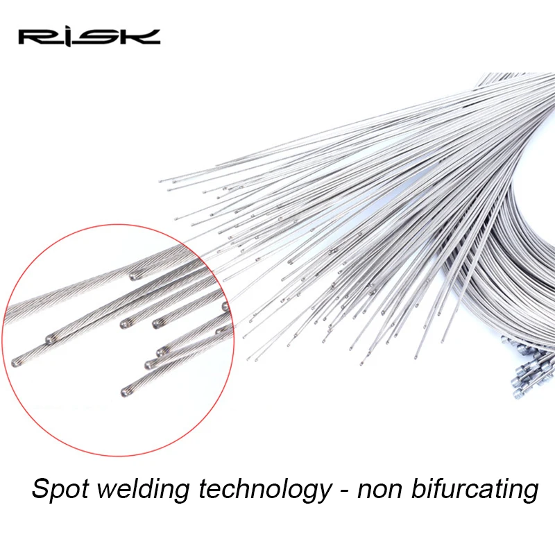 10PC Durable Bicycle Brake and Shift Cable Set for Road and Mountain Bikes