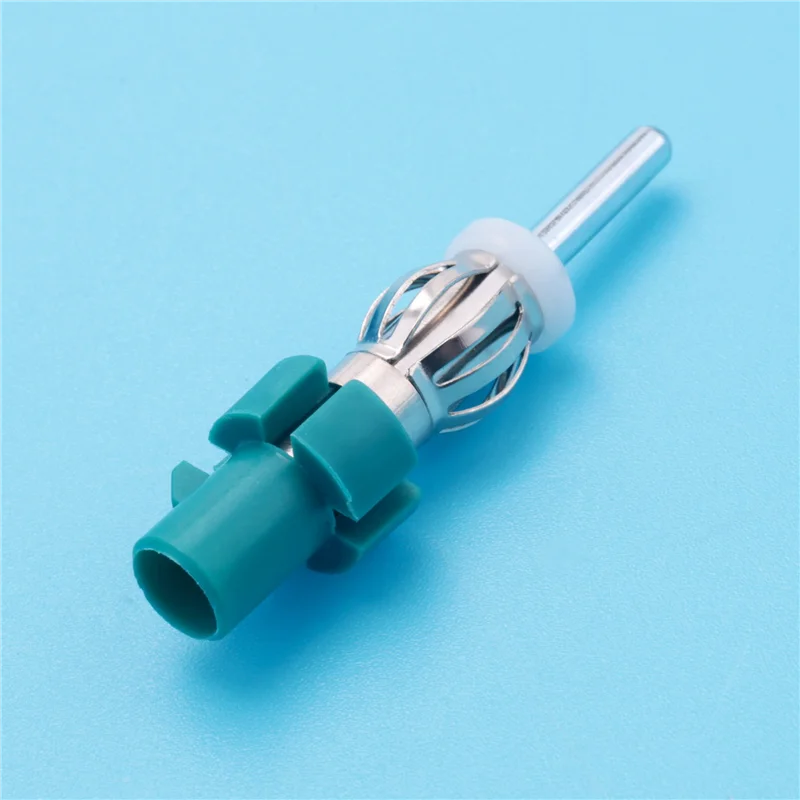 Car Stereo Antenna Adapter FM AM Radio Connector-Fakra to DIN Antenna Plug Converter for Car Receiver