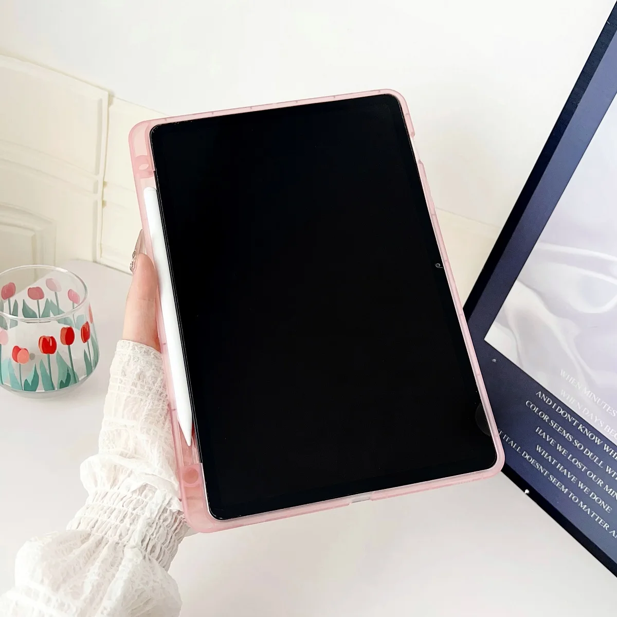 Ultimate Tablet Case with Pencil Holder - Sleek TPU Back Cover