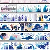 2m/Roll Stars and Moon Zoons Decorative Masking Tape For DIY Stickers Scrapbooking Journal Aesthetic Stationery 5