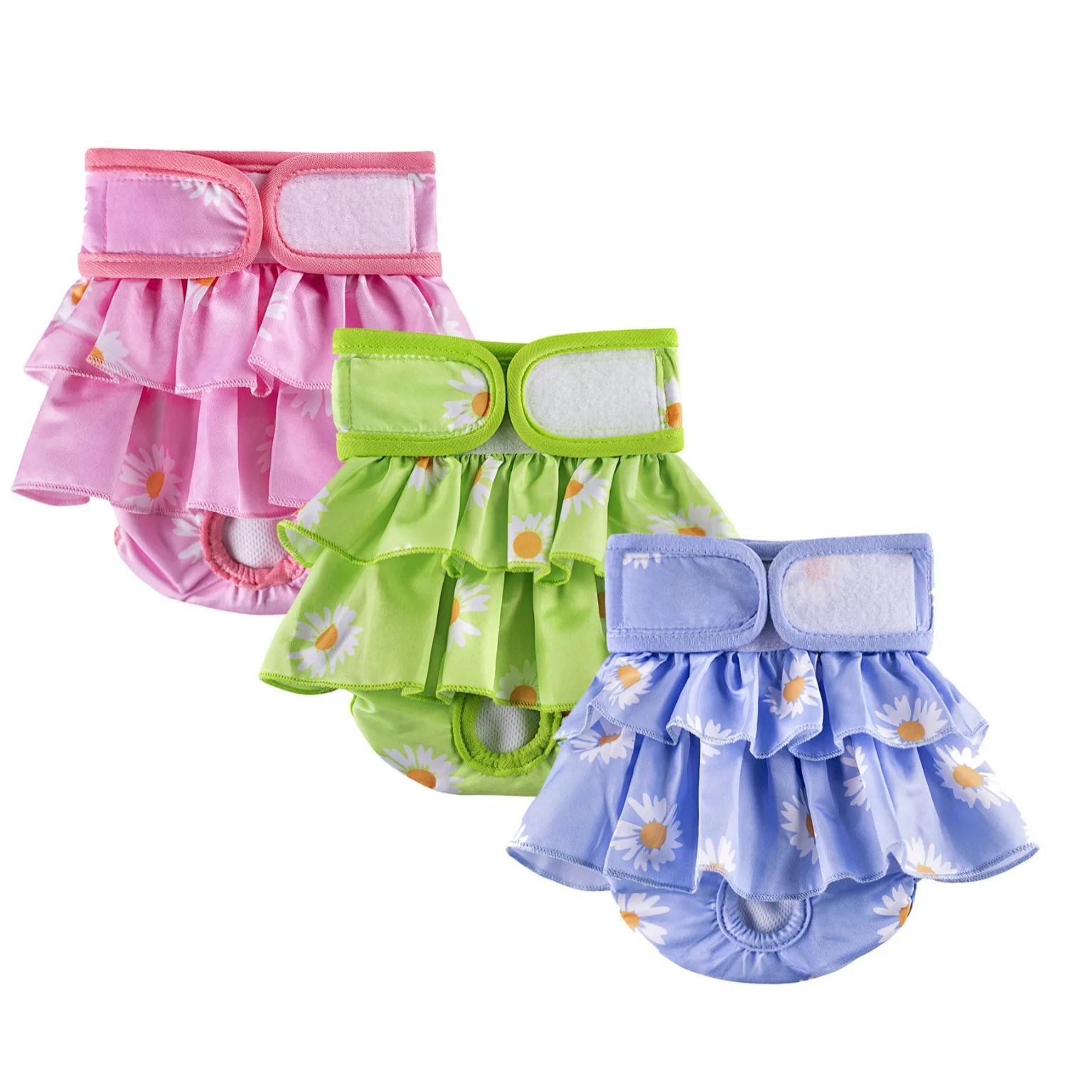 New Pet Dog Dog Skirt Big Leakproof Nappy Home Nappy Pads Nappies Cat Short Skirt Pet Nappies Special-Purpose