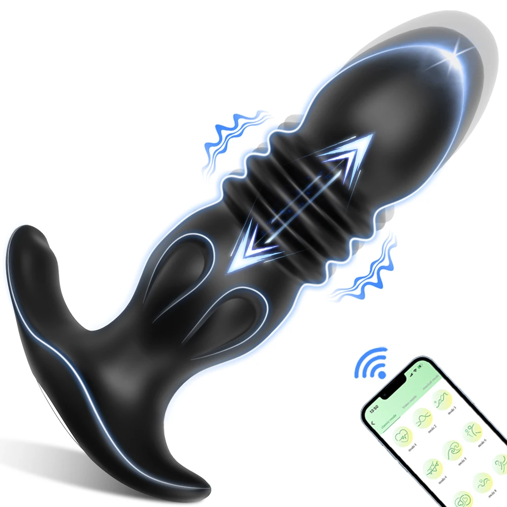 Anal Plug Vibrator Anal Toy Butt Plug Stimulator Masturbation Tools Penetration Vagina Vibrator Men Women 18