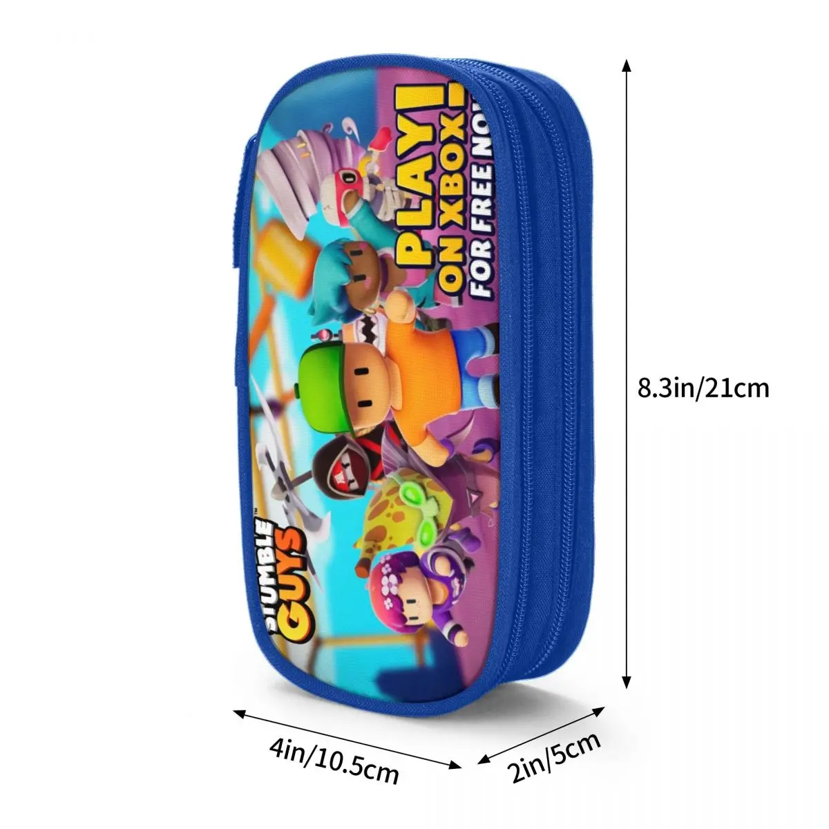 Game Stumble Guys Cartoon (3) Pencil Case School Pencil Cases Double Layer Kids Cool Large Pouch School Supplies