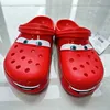 Cartoon Disney Pixar Lightninged Mcqueens Solid Waterproof Slippers Outdoor Sandals Casual Breathable Ankle-wrap EVA Shoes Gift 6