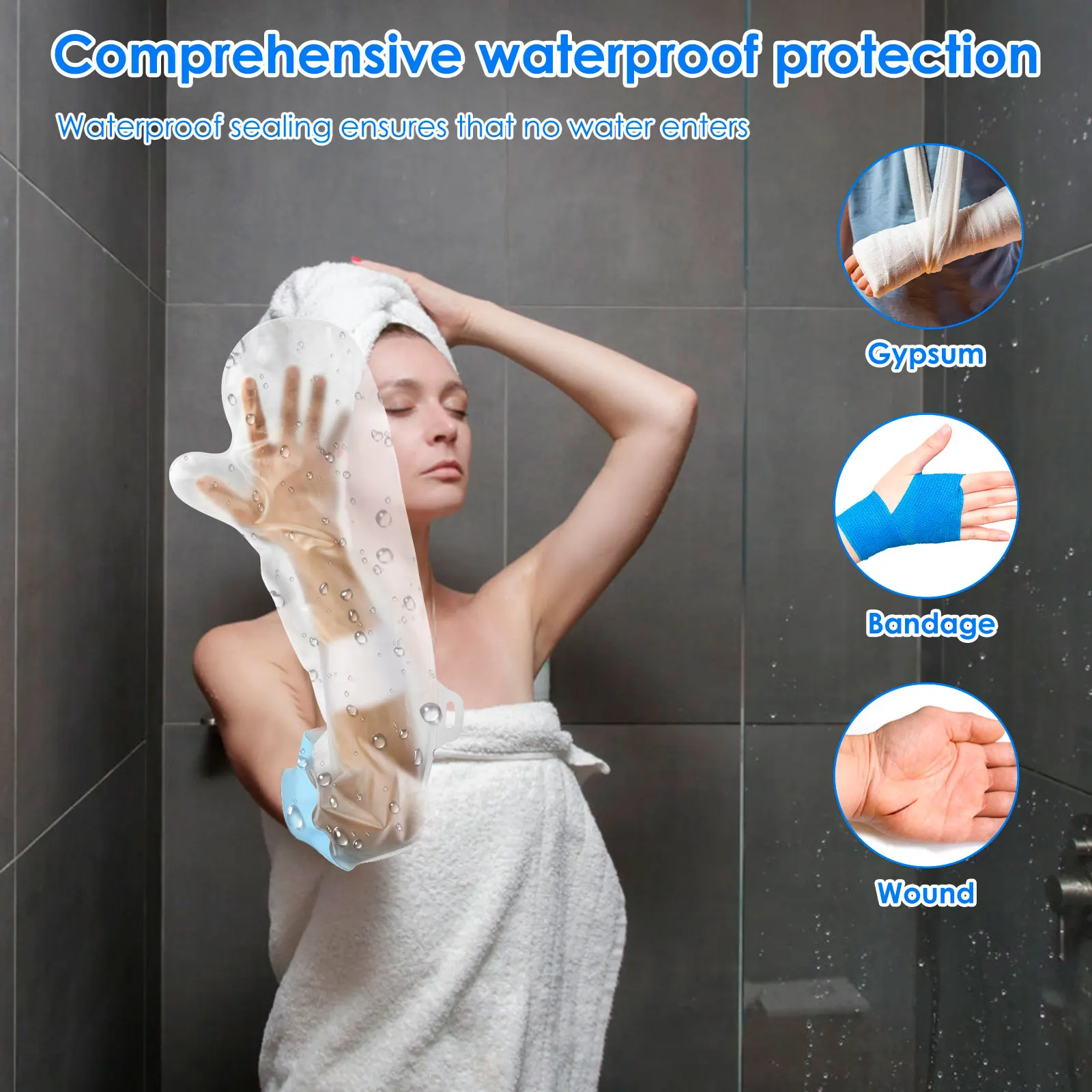 Waterproof Arm Cast and Bandage Protector