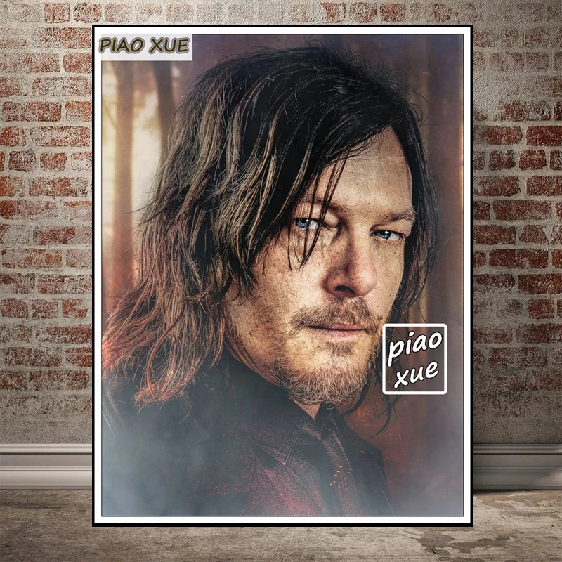 The Walking Dead Diamond Mosaic Painting Art Horror Zombie TV Series Cross Stitch Daryl Dixon Rhinestone Photo Home Decor