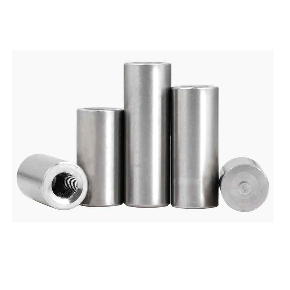 1/2/5pcs M2-M8 304 Stainless Steel Molding Embedded Internal Thread Bearing Cylindrical Position Roll Dowel Pin Cylindrical Locating Dowel Pin