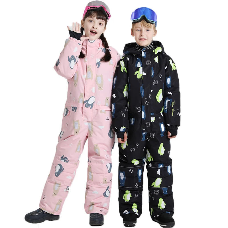 Kids Snow Suit, Piece Cartoon Snowsuit, Kids Girls Boys, 57% OFF