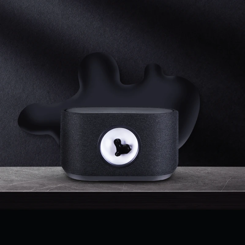 Портативный беспроводной Перезаряжаемый Магнитный жидкий громкоговоритель Cop Rose, магнитный жидкий динамик, магнитный жидкий звуковой короб