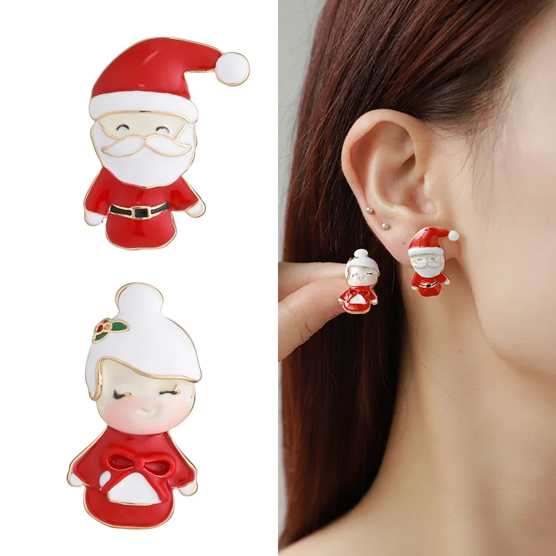 

CINSY Jewelry Stainless Steel Earrings Kolczyki Brincos Piercing Christmas Aretes Earrings For Women Pendientes Mujer Earrings