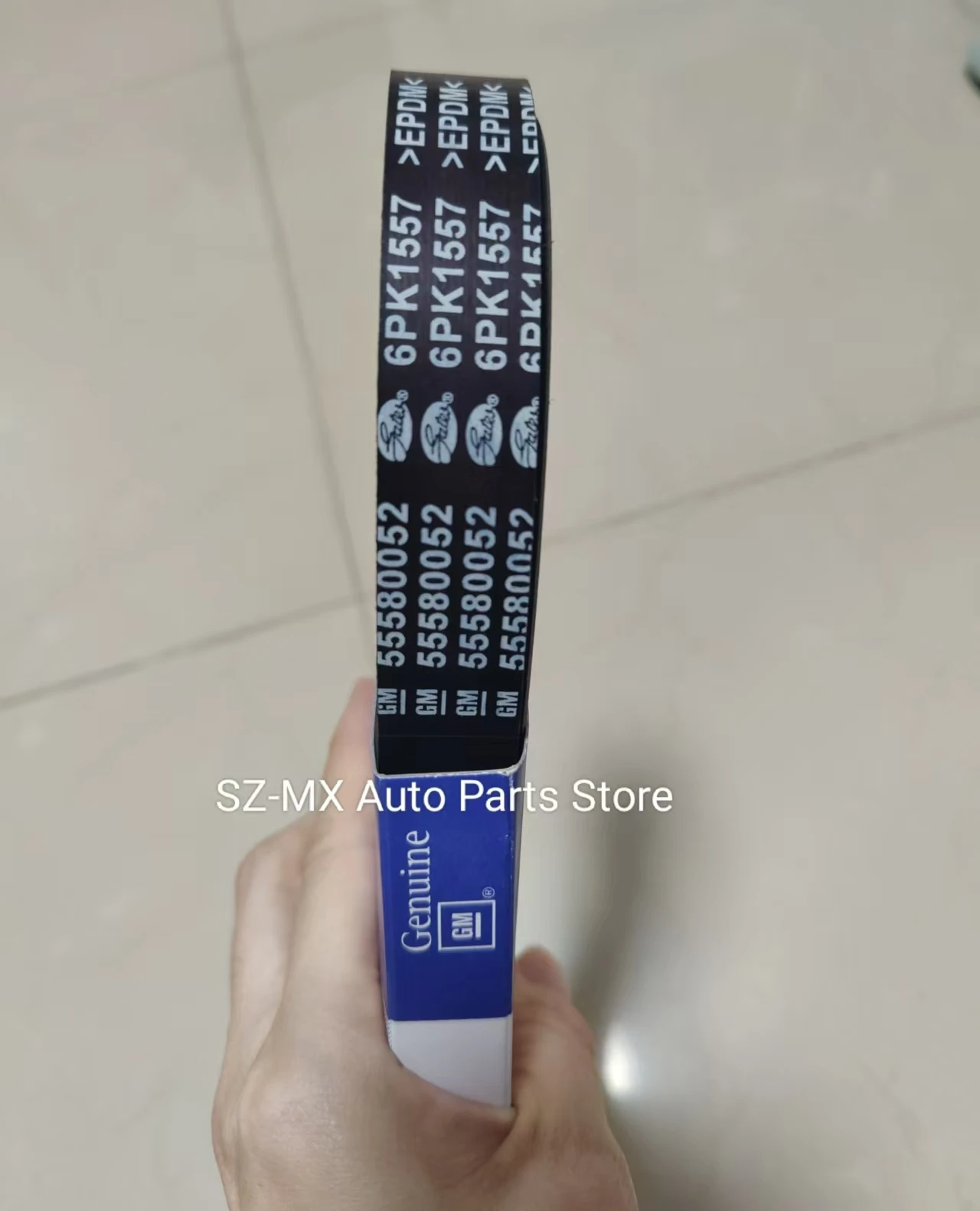 55580052 6PK1557 Serpentine Belt for Chevrolet Aveo Cruze Epica Malibu Buick New Regal Opel Mokka