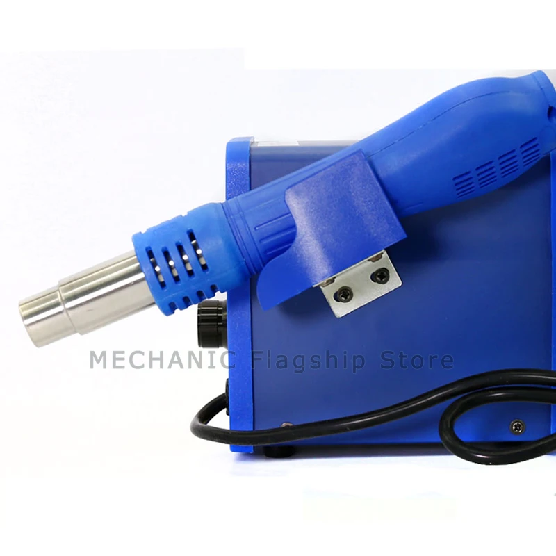 Hot Air Soldering Station MECHANIC HK-8586D 700W 2 In 1 SMD Soldering Iron Repair LED Digital Display Heat Gun Soldering Tool 3