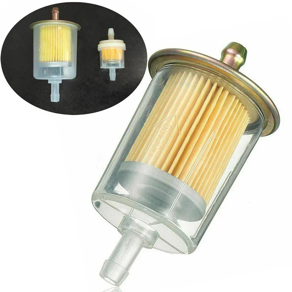 9mm Fuel Filters Industrial Motorcycle Universal RV Inline Gas Fuel Line for Garden Tools Scooters
