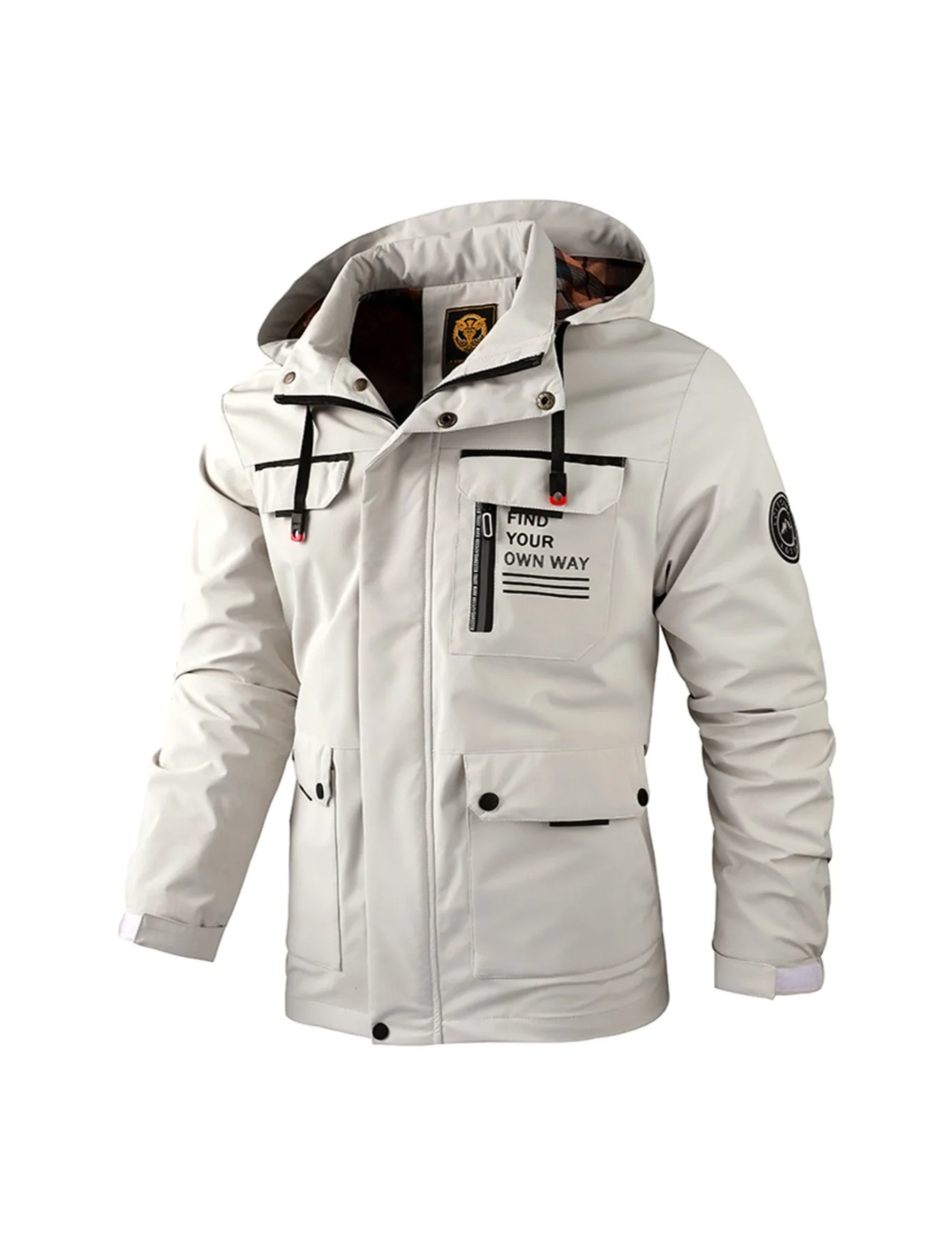 Military Jackets for Men Design Jacket Custom Windbreak Man Parka Cardigan Windbreak Windbreaker Techwear