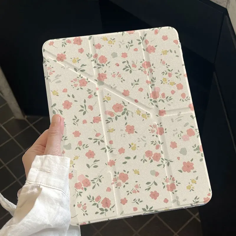 Floral Protective Tablet Case